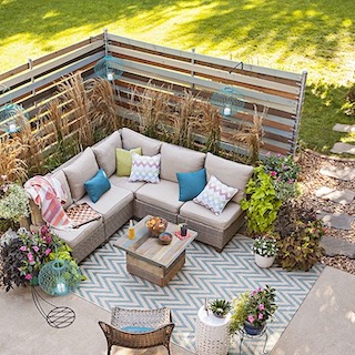 rotin, salon, de, jardin, meubles, en, résine, tressée, mobilier, exterieur, maroc, rabat, marrakech, casablanca, agadir, tanger, paris, france